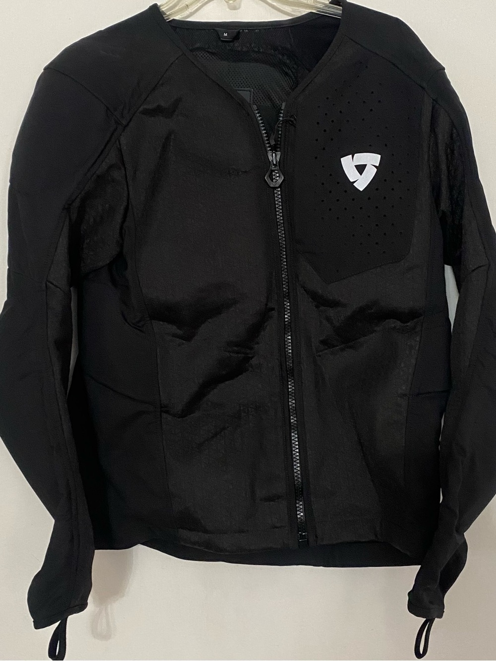 REV’IT! Nucleus Protector Jacket Black Protective Motorcycle Jacket Medium